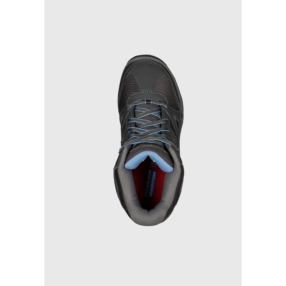 Zapatilla Skechers Work Pomeria Gris