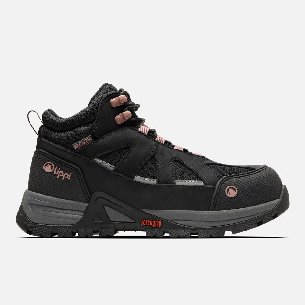 Botin Mujer Ventus Mid Palo Rosa