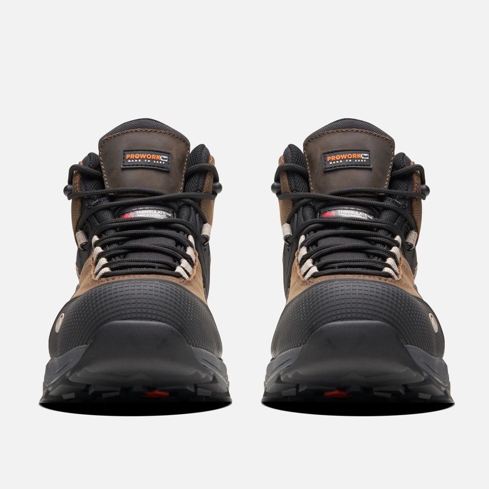 Botin Hombre Atmos Mid Cafe Oscuro
