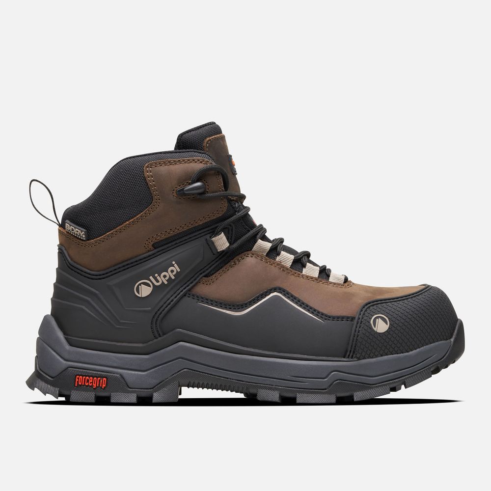 Botin Hombre Atmos Mid Cafe Oscuro