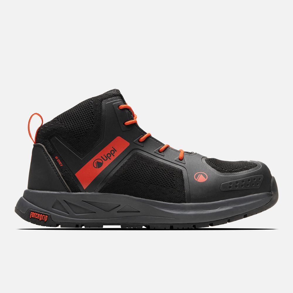 Botin Hombre Reaction Light Mid Rojo